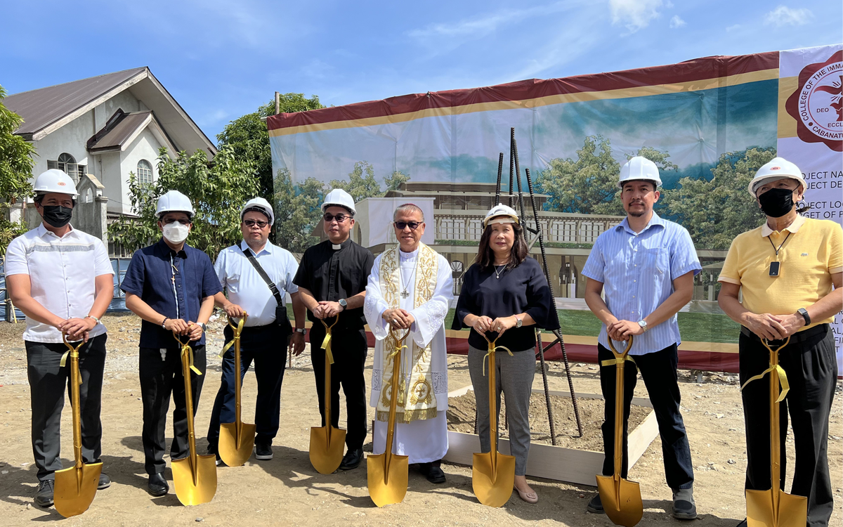 2023 College of Immaculate Conception Groundbreaking Ceremony - Cabanatuan City, Nueva Ecija